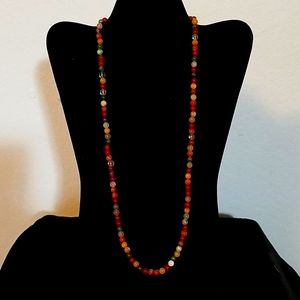 Gemstone necklace